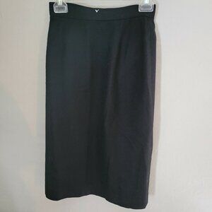 Women’s Vintage Stephen Douglas Ltd 100% Pure Wool Black Skirt Size 8